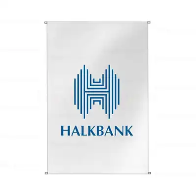 Türkiye Halk Bankası Bina Boyu Bayrak