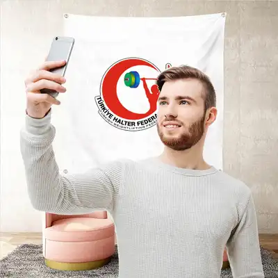 Türkiye Halter Federasyonu Arka Plan Selfie Çekim Manzaralar