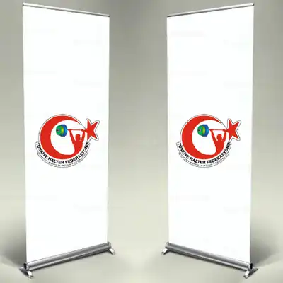 Türkiye Halter Federasyonu Roll Up Banner