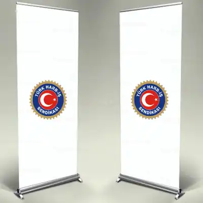 Trkiye Harb Sanayi ve Yardmc  Kollar ileri Sendikas Roll Up Banner