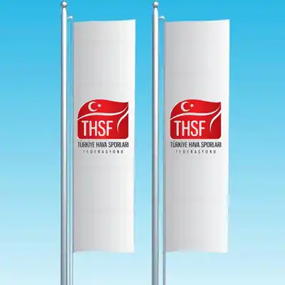 Trkiye Hava Sporlar Federasyonu Dikey ekilen Bayraklar