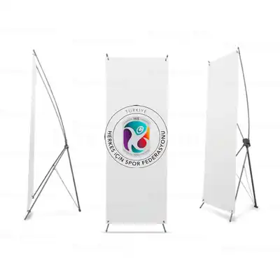 Türkiye Herkes için Spor Federasyonu Dijital Baskı X Banner
