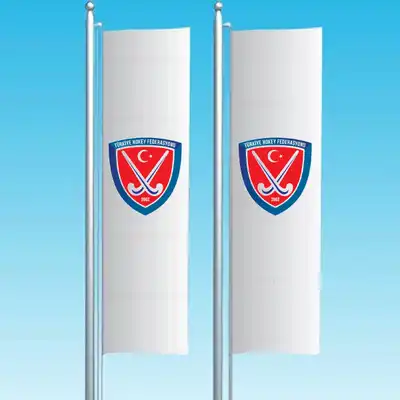 Trkiye Hokey Federasyonu Dikey ekilen Bayraklar