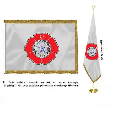 Türkiye Judo Federasyonu Saten Makam Bayrağı