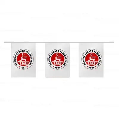 Trkiye Karate Federasyonu pe Dizili Bayraklar