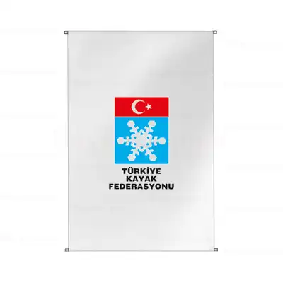Türkiye Kayak Federasyonu Bina Boyu Bayrak