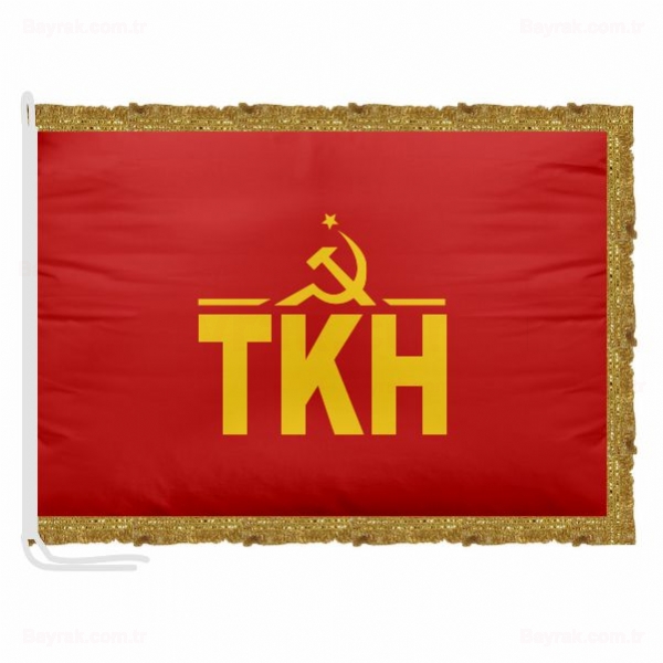 Türkiye Komünist Hareketi Saten Makam Bayrak