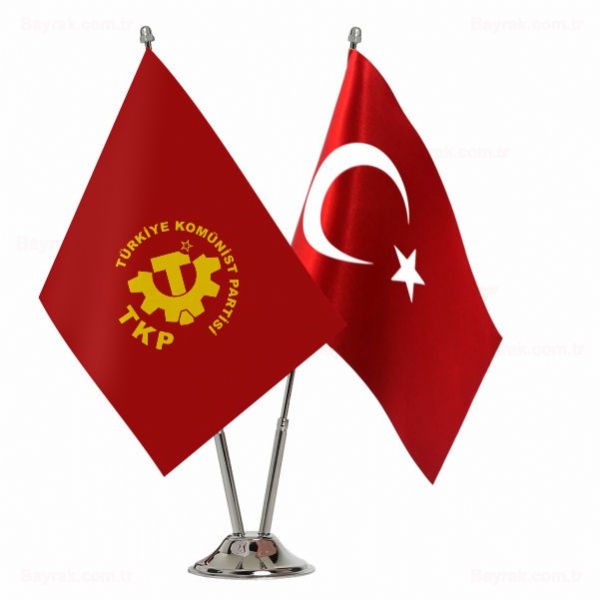 Türkiye Komünist Partisi 2 li Masa Bayrak
