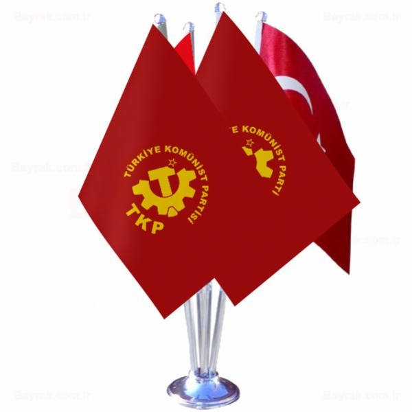 Türkiye Komünist Partisi 4 lü Masa Bayrak