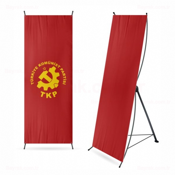 Türkiye Komünist Partisi Dijital Baskı X Banner