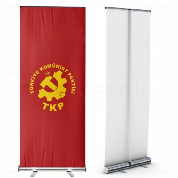 Türkiye Komünist Partisi Roll Up Banner