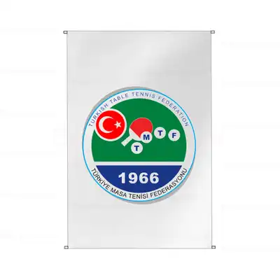 Trkiye Masa Tenisi Federasyonu Bina Boyu Bayrak