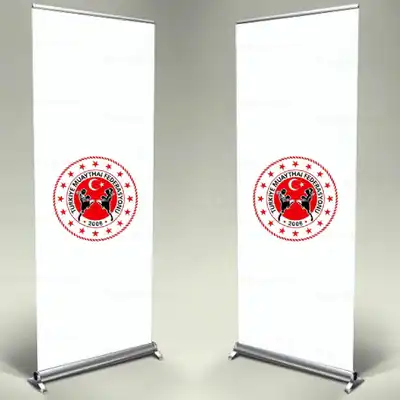 Türkiye Muay Thai Federasyonu Roll Up Banner