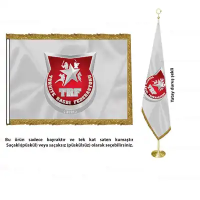 Türkiye Ragbi Federasyonu Saten Makam Bayrağı