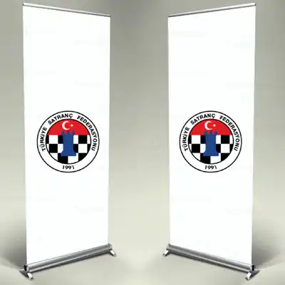 Türkiye Satranç Federasyonu Roll Up Banner