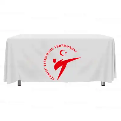 Türkiye Taekwondo Federasyonu Masa Örtüsü Modelleri