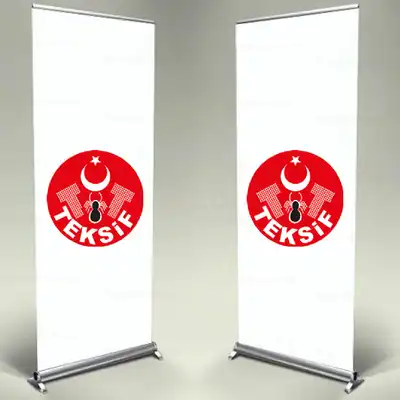 Trkiye Tekstil rme Giyim ve Deri Sanayii ileri Sendikas Roll Up Banner