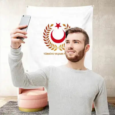Türkiye Yaşam Partisi Arka Plan Selfie Çekim Manzaralar