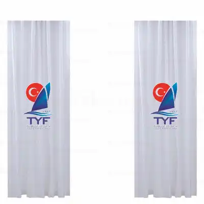 Türkiye Yelken Federasyonu Saten Güneşlik Perde