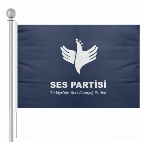 Trkiye nin Sesi Altna Partisi Bayrak