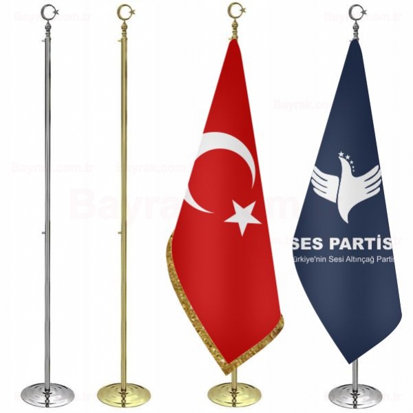 Trkiye nin Sesi Altna Partisi Makam Bayrak