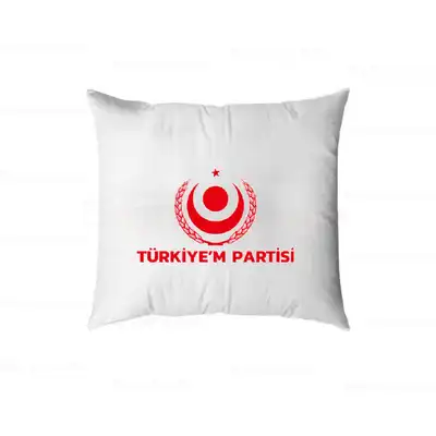Türkiyem Partisi Dijital Baskılı Yastık Kılıfı