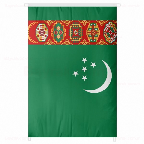 Türkmenistan Bina Boyu Bayrak