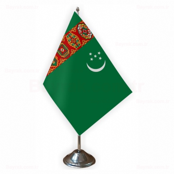 Trkmenistan Tekli Masa Bayrak