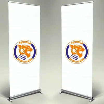 Turuncu Spor Kulb Roll Up Banner