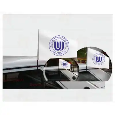 Ufuk Üniversitesi Özel Araç Konvoy Bayrağı