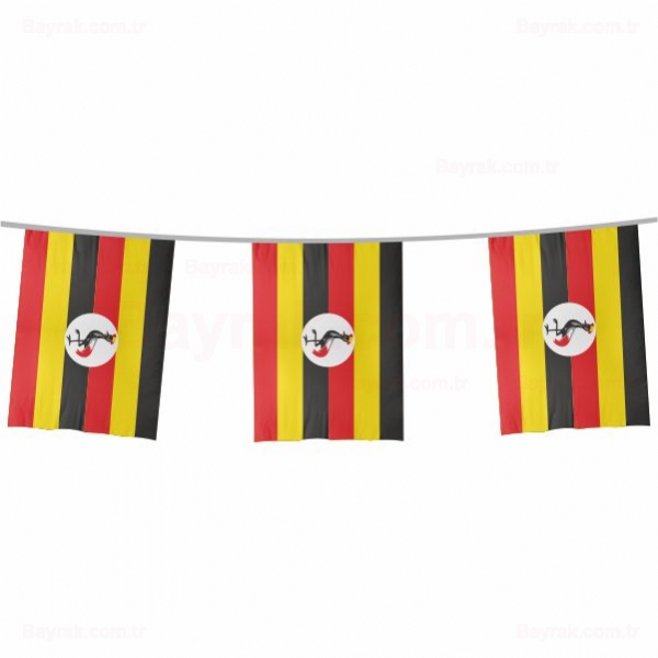 Uganda pe Dizili Bayrak