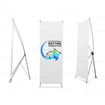 Uluslararası Rafting Federasyonu Dijital Baskı X Banner