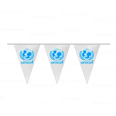 Unicef Türkiye Üçgen Bayrak
