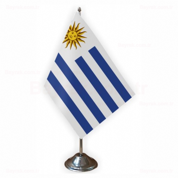 Uruguay Tekli Masa Bayrak