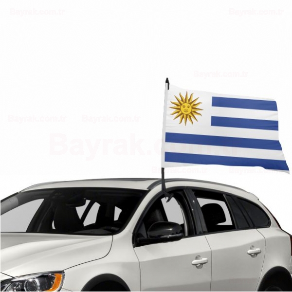 Uruguay Özel Araç Konvoy Bayrak