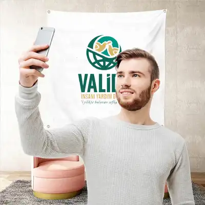 Valide nsani Yardm Arka Plan Selfie ekim Manzaralar