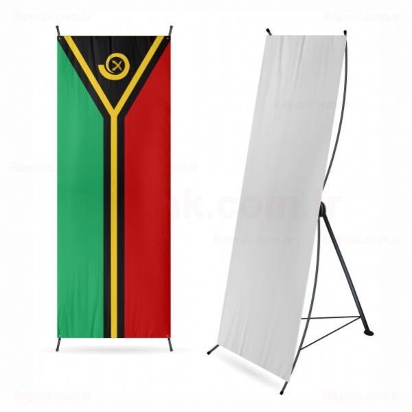 Vanuatu Dijital Baskı X Banner