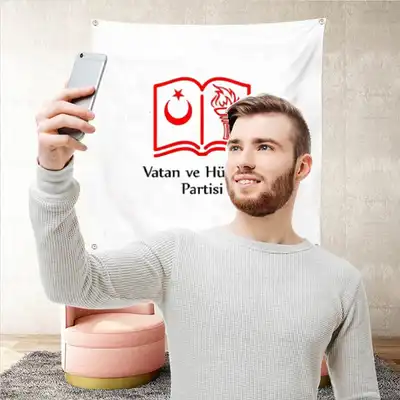 Vatan ve Hrriyet Partisi Arka Plan Selfie ekim Manzaralar