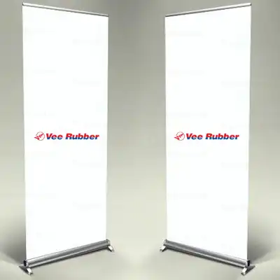 Vee Rubber Roll Up Banner