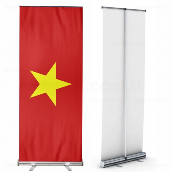 Vietnam Roll Up Banner