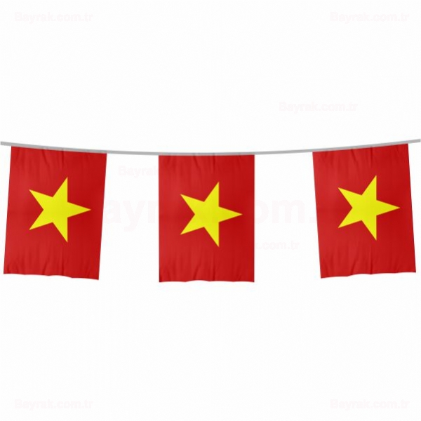 Vietnam pe Dizili Bayrak