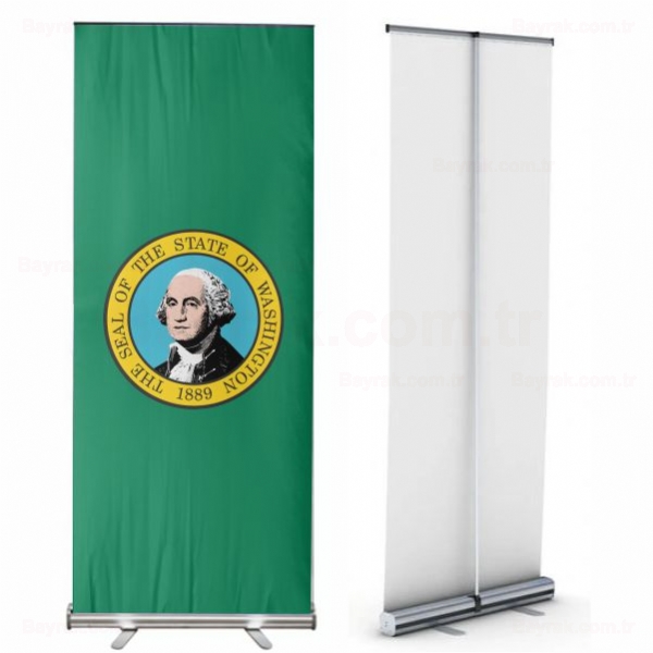 Washington Roll Up Banner