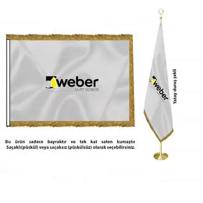Weber Saten Makam Bayrağı