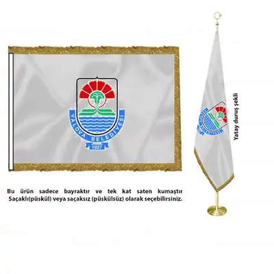 Yalova Belediyesi Saten Makam Bayrağı