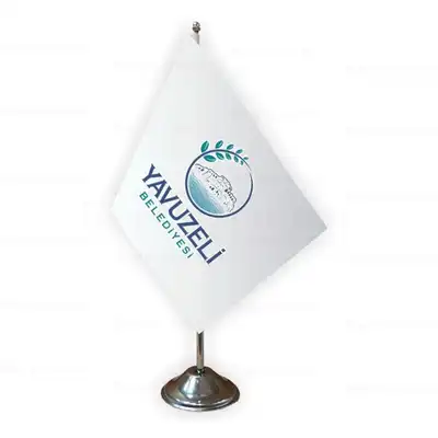Yavuzeli Belediyesi Tekli Masa Bayrağı