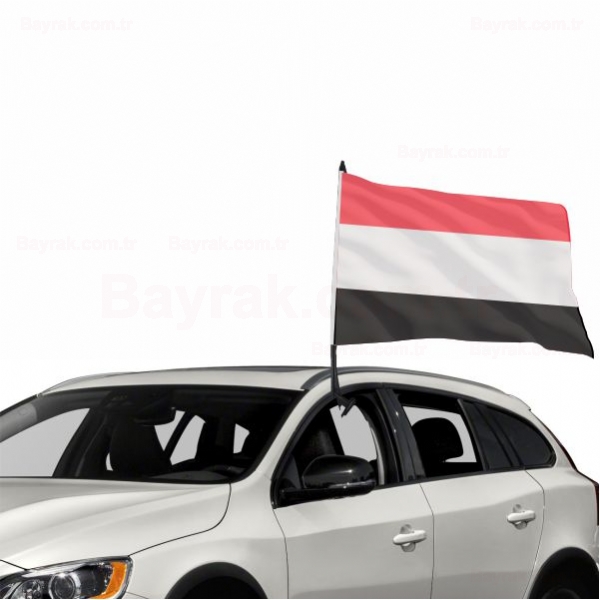 Yemen zel Ara Konvoy Bayrak