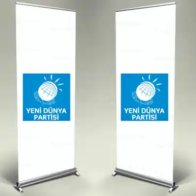 Yeni Dnya Partisi Roll Up Banner