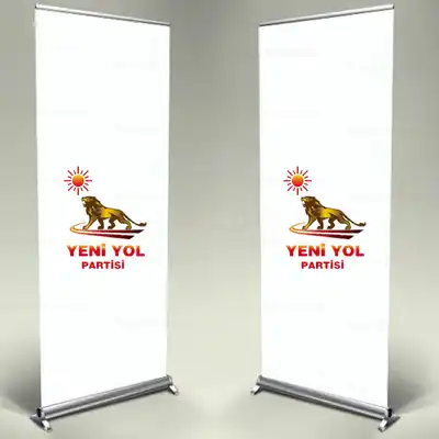 Yeni Yol Partisi Roll Up Banner
