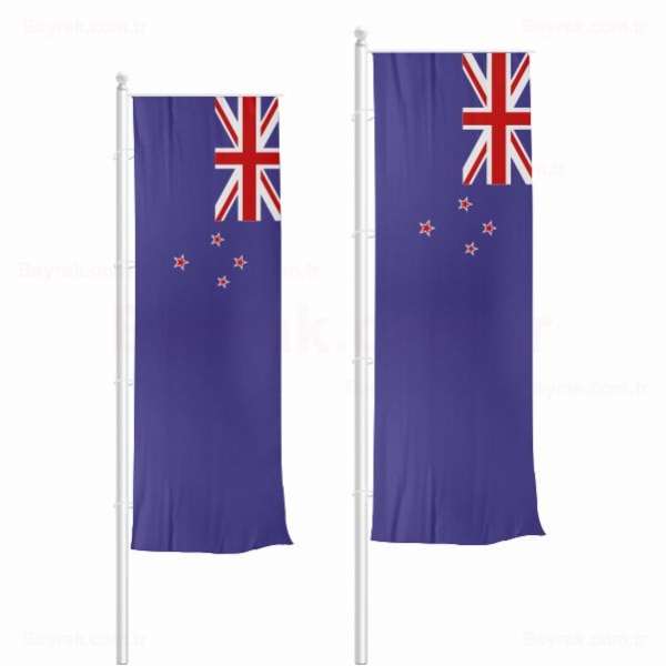 Yeni Zelanda Dikey ekilen Bayrak