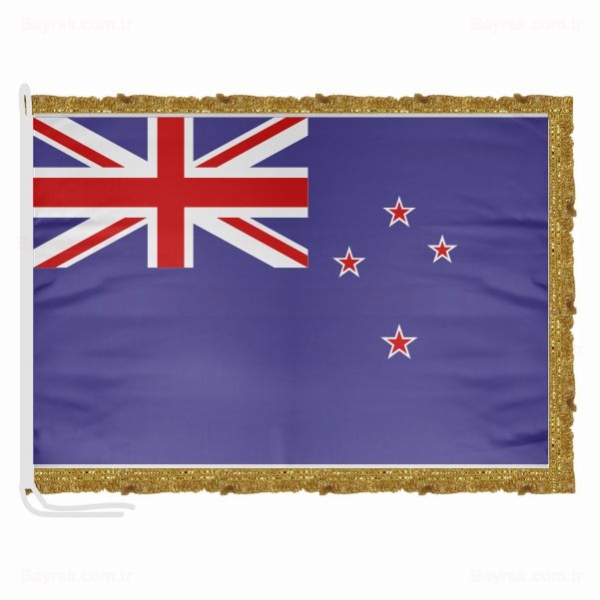 Yeni Zelanda Saten Makam Bayrak
